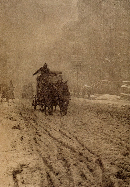 Winter by Alfred Stieglitz