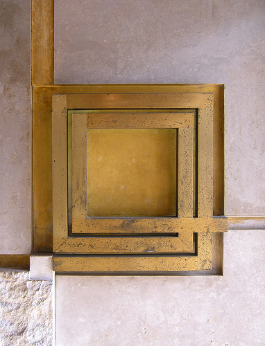 carlo scarpa, olivetti showroom, venice 1957-58 architectural detail