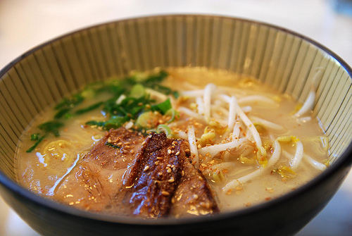 Famous Kyushu Pork Soup Ramen - Duck Duck Goose Yum Cha Silver AUD18