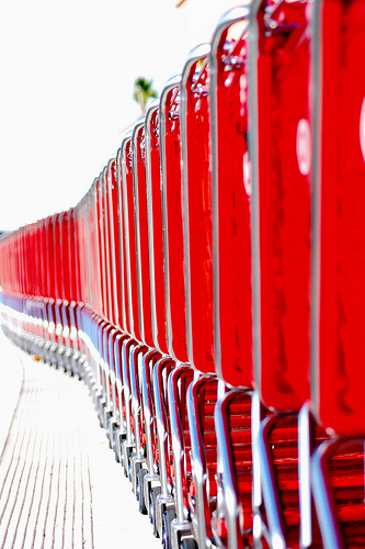 Target shopping carts