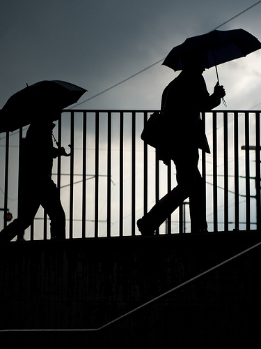 Rainy Rush Hour...