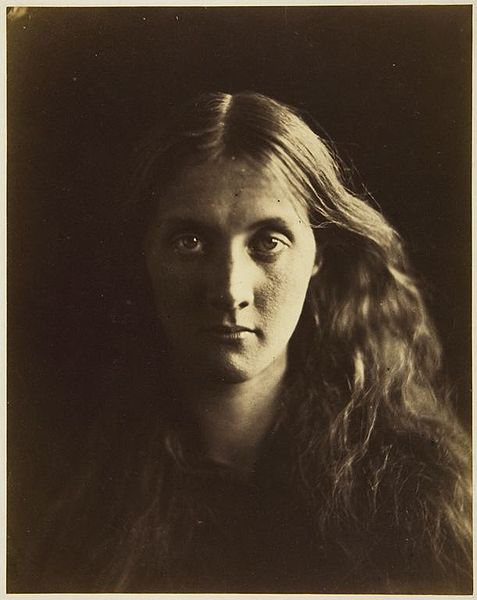 Portrait of Julia Prinsep Jackson by Julia Margaret Cameron (1867)