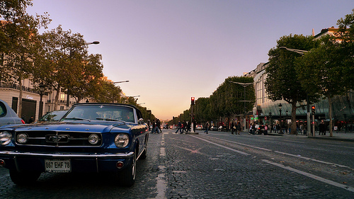 Ford Mustang - taken with an advanced compact camera