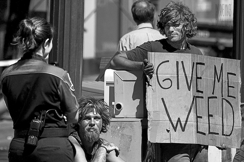 Give Me Weed - Street photography