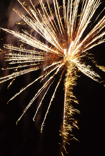 Fireworks - example usage of bulb mode