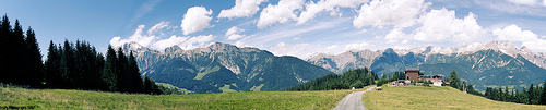 mountain Panorama - example where manual focus can be useful to keep focus the same between each image that makes up the panorama