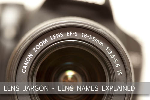 Lens jargon - Lens names and nomenclature explained