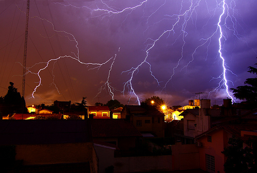 Spring Storm at Buenos Aires