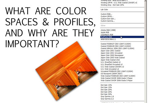 What are color spaces & color profiles and why are they important?