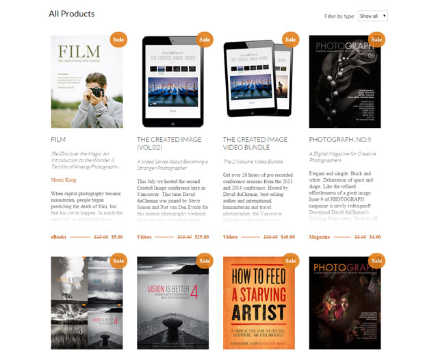 Black Friday deals on photography books from Craft & Vision