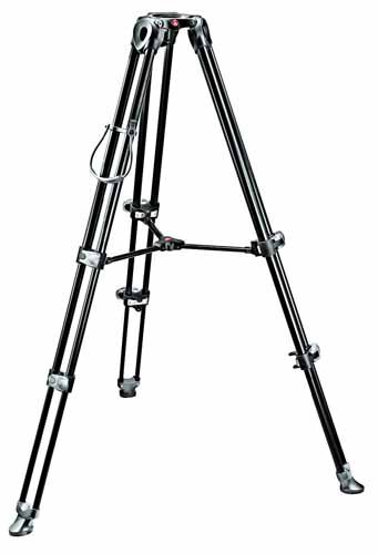 Manfrotto MVT502AM Video Tripod with Telescopic Twin Legs (Black)