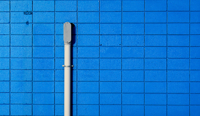 Abstract Blue